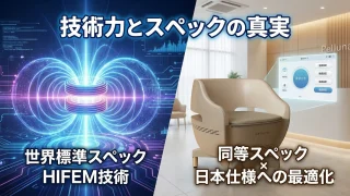 EMSとは違う！エムセラ同等の電磁パルス骨盤底筋マシンの効果 | ペルーナ