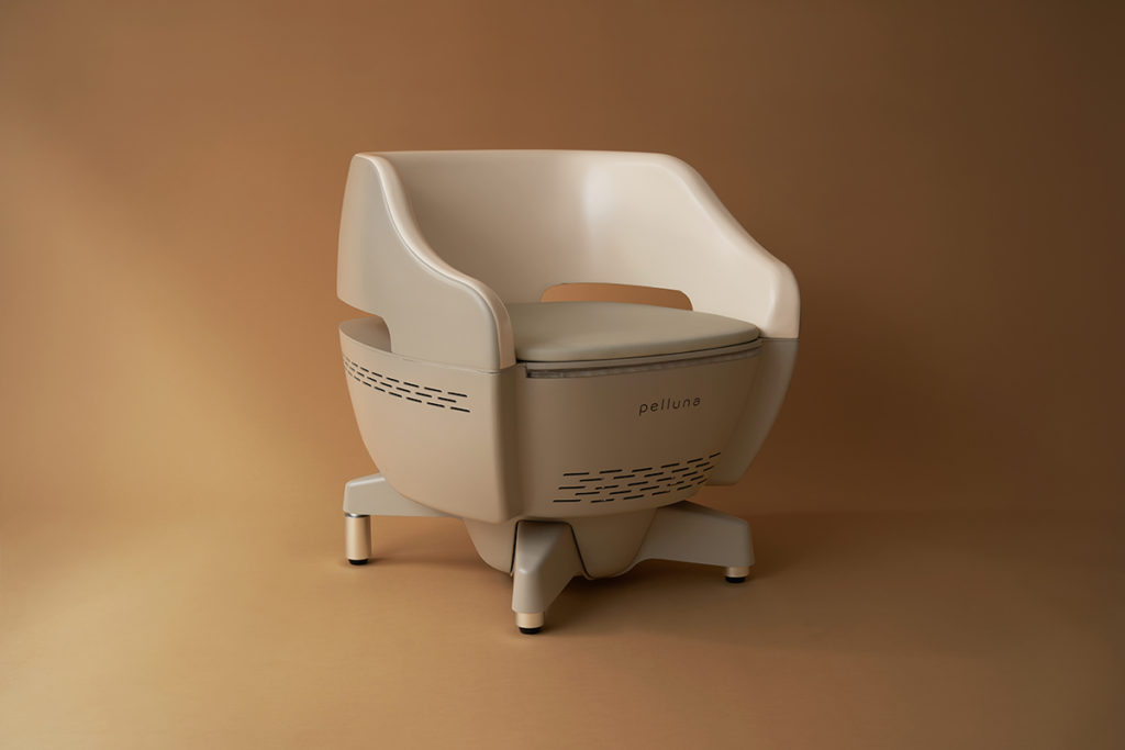 ペルーナ製品本体左側から撮影された写真