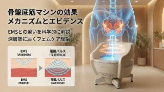 骨盤底筋マシンの効果メカニズムとエビデンス｜EMSとの違いと